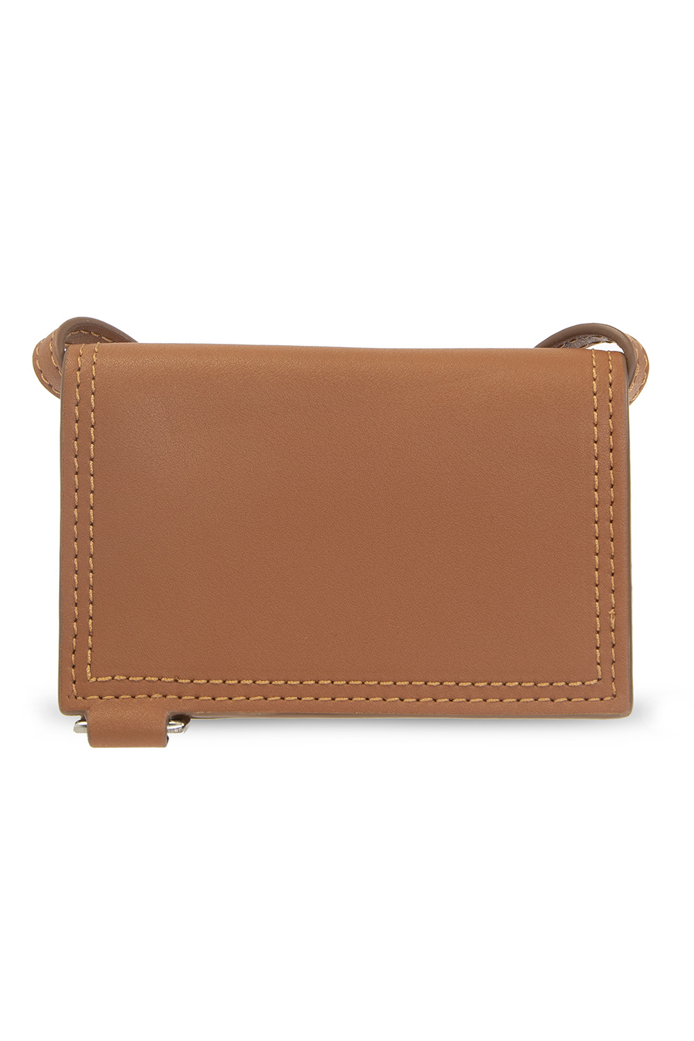 Brown 'Le Porte Azur' strapped card case Jacquemus